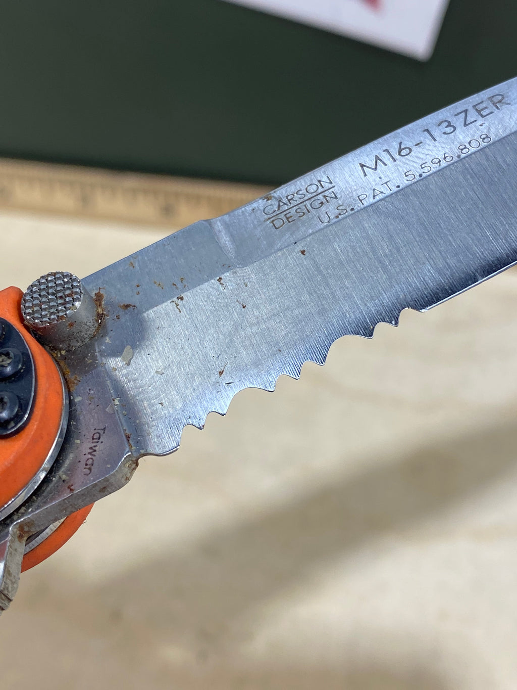 CRKT M16-13ZER #-81. Light usage. Dirty