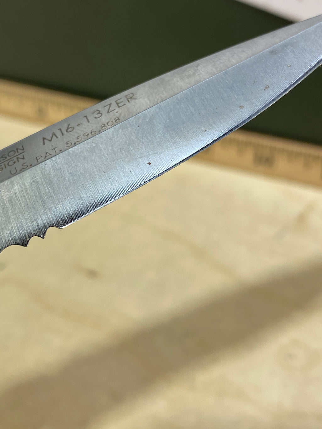 CRKT M16-13ZER #-81. Light usage. Dirty