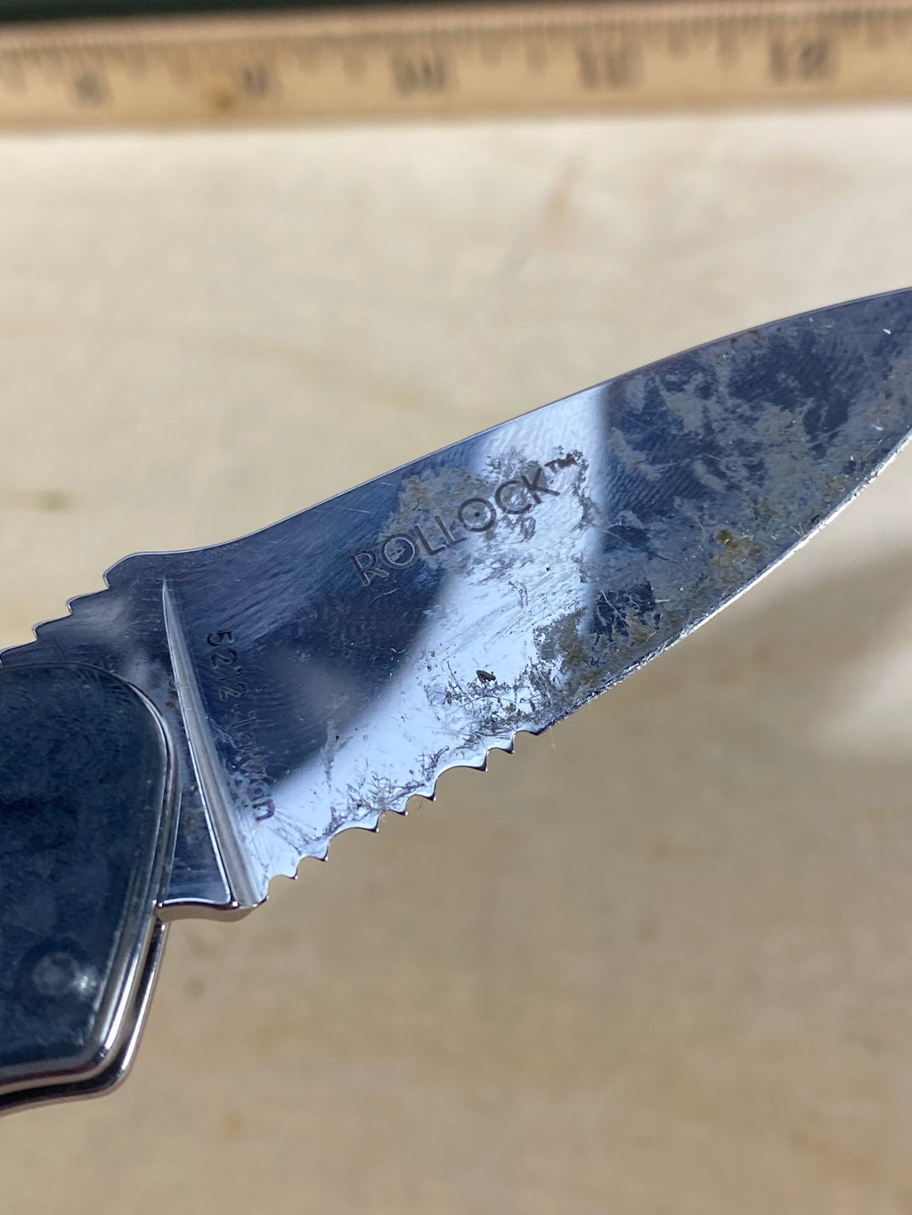 CRKT 5212 Rollock #-84. Light usage. Dirty.