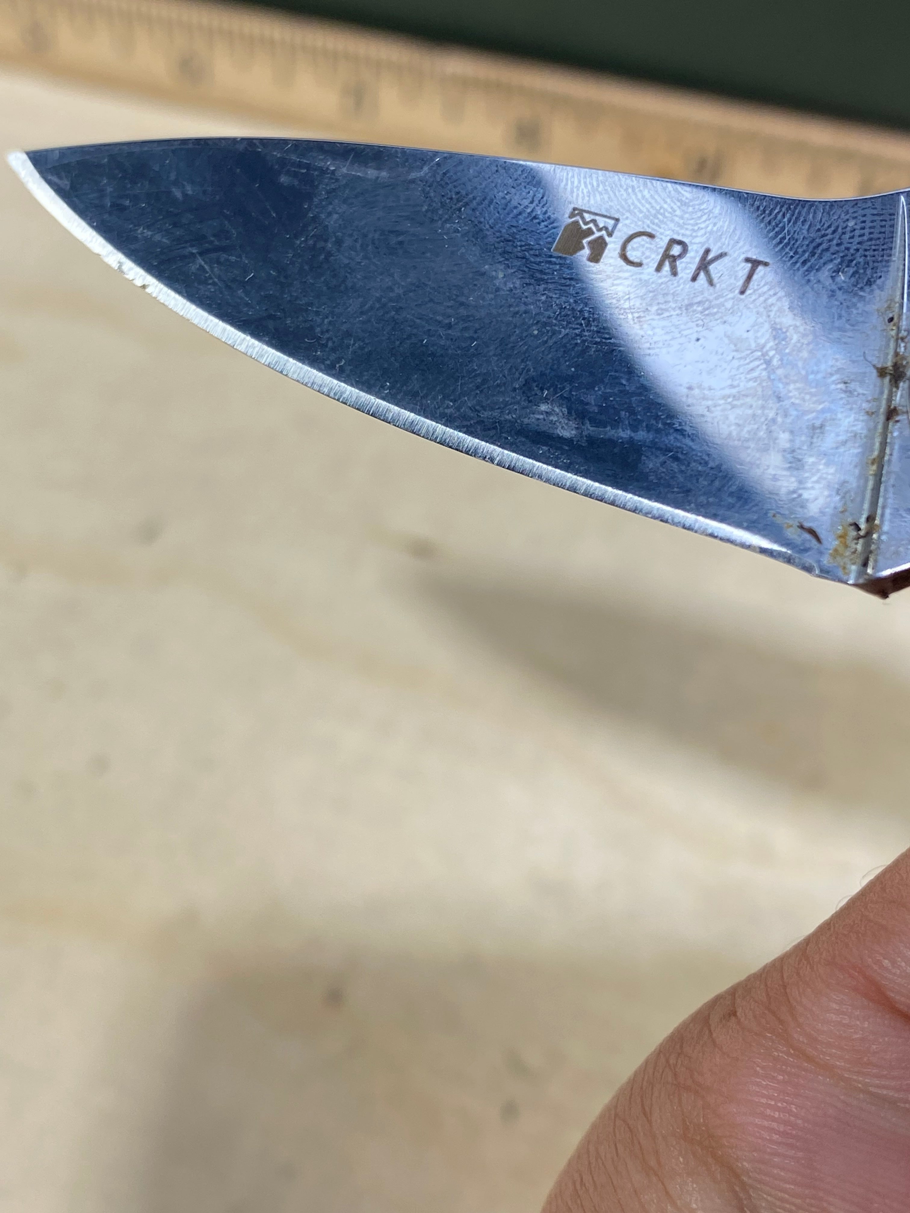 CRKT 5202 Rollock #-85. Light usage. Dirty