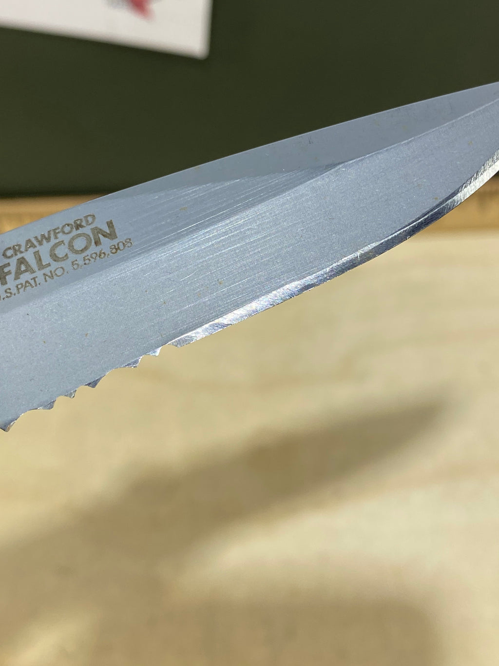 CRKT 6242G #-87. Light usage. Resharpened.