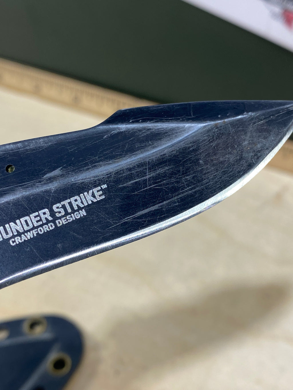 CRKT 2032 #-94. Light usage. Resharpened. Discontinued.