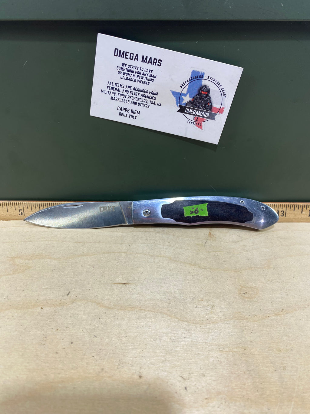 CRKT 7490 #-95. Light usage. Discontinued.