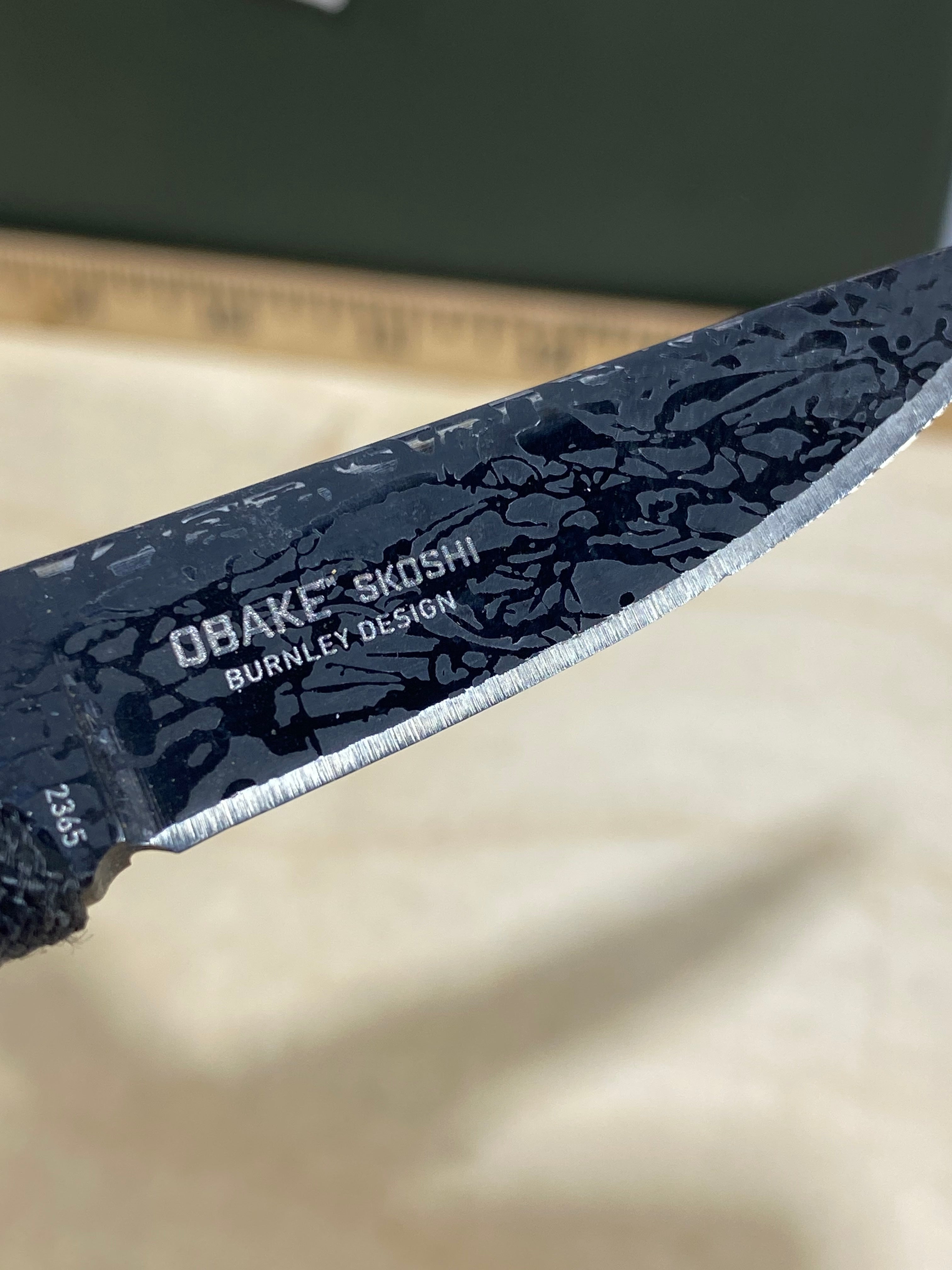 CRKT 2365 #-96. Light usage. Chips on blade. Discontinued.