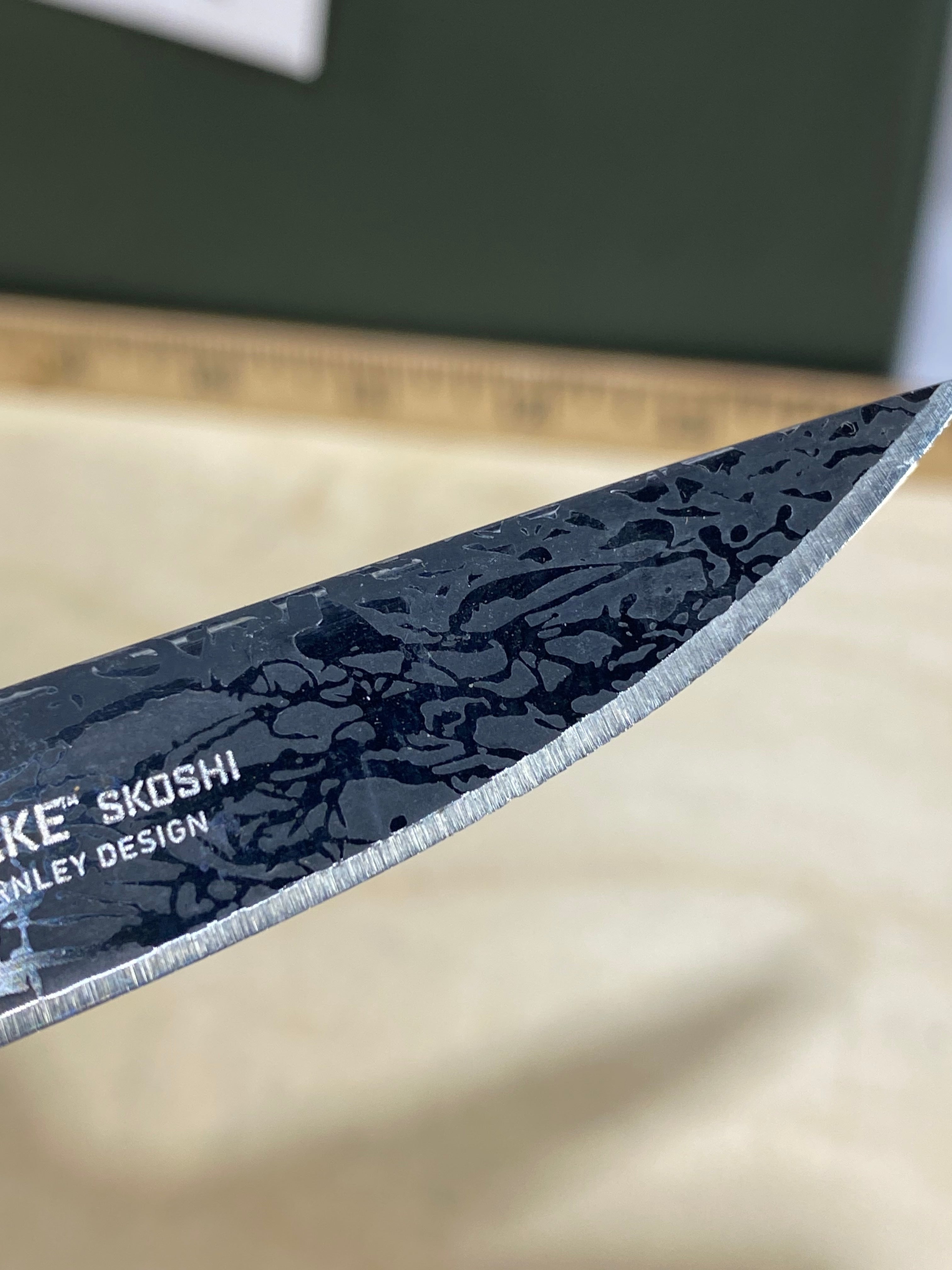 CRKT 2365 #-96. Light usage. Chips on blade. Discontinued.