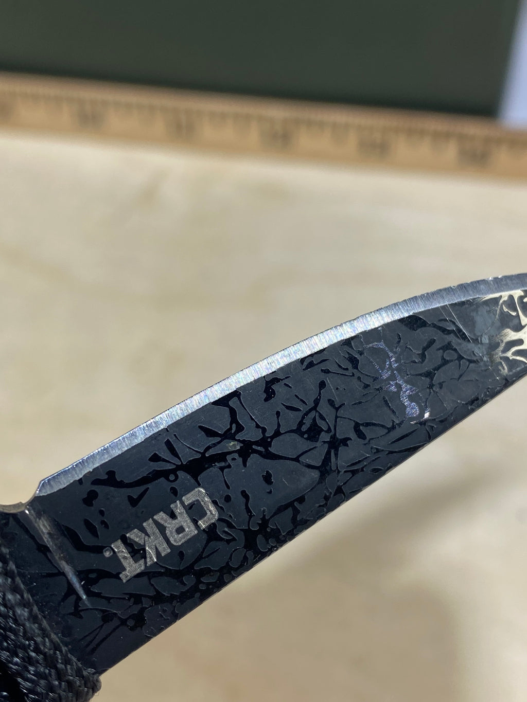 CRKT 2365 #-96. Light usage. Chips on blade. Discontinued.