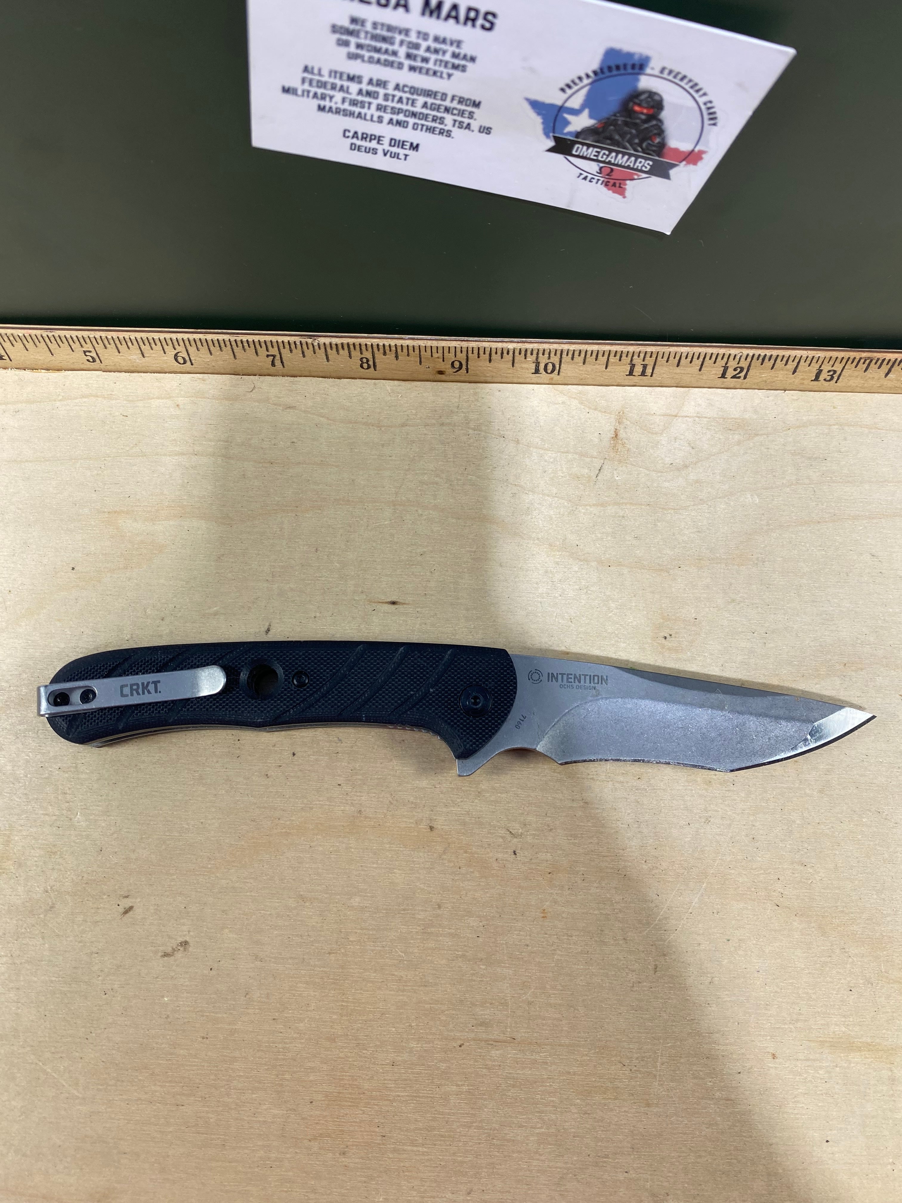 CRKT 2367 Intention #-98. Light usage. Discontinued.