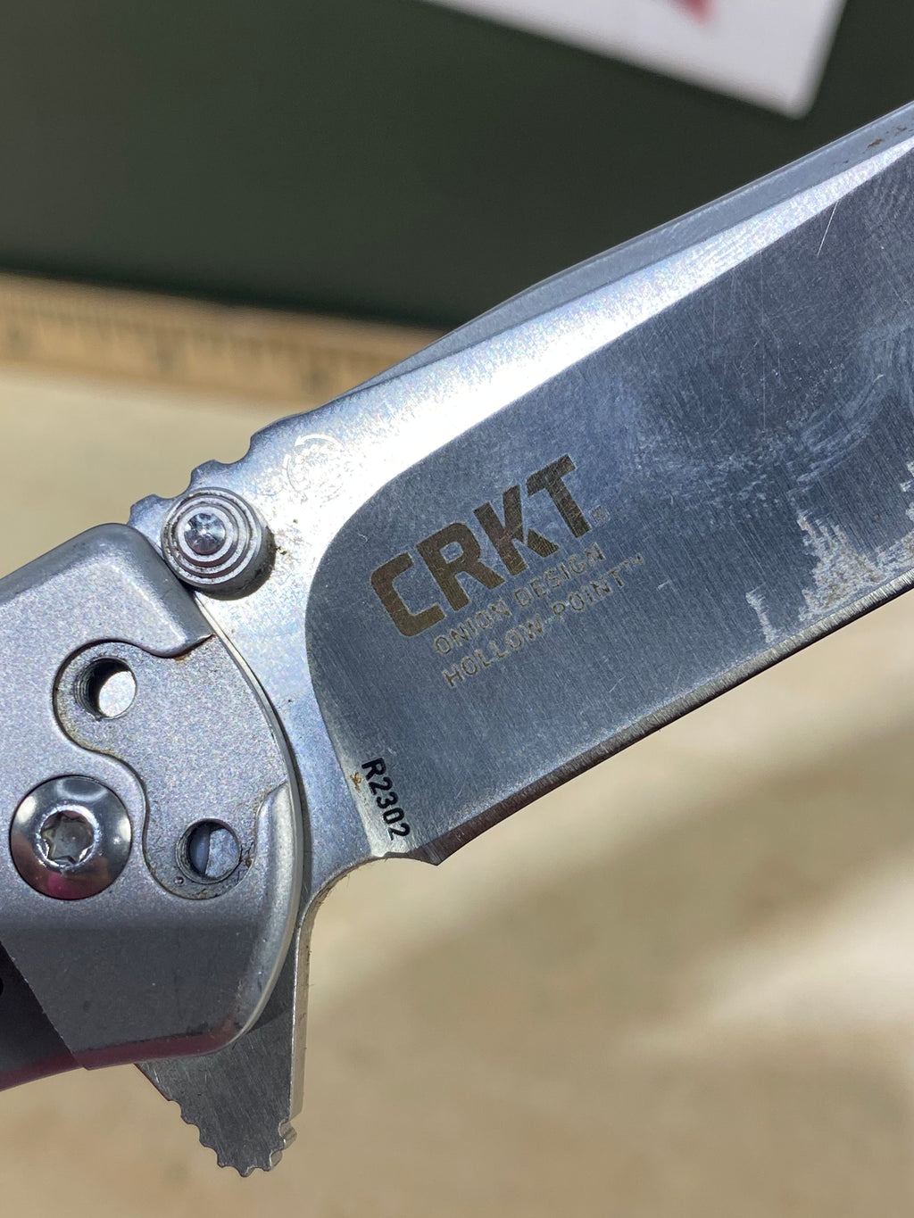 CRKT R2302 #-99. Light usage. Discontinued.