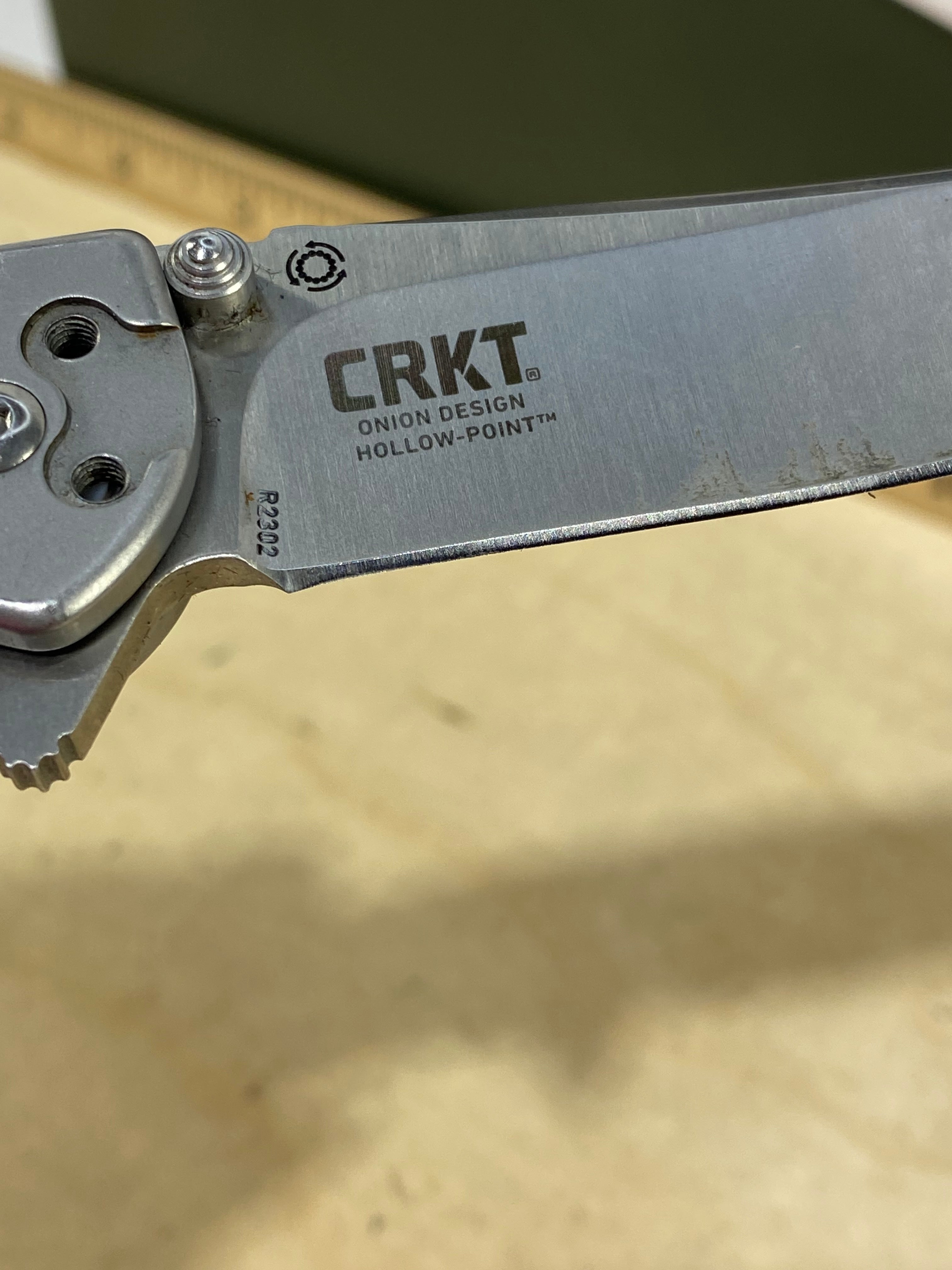 CRKT R2302 #-99. Light usage. Discontinued.