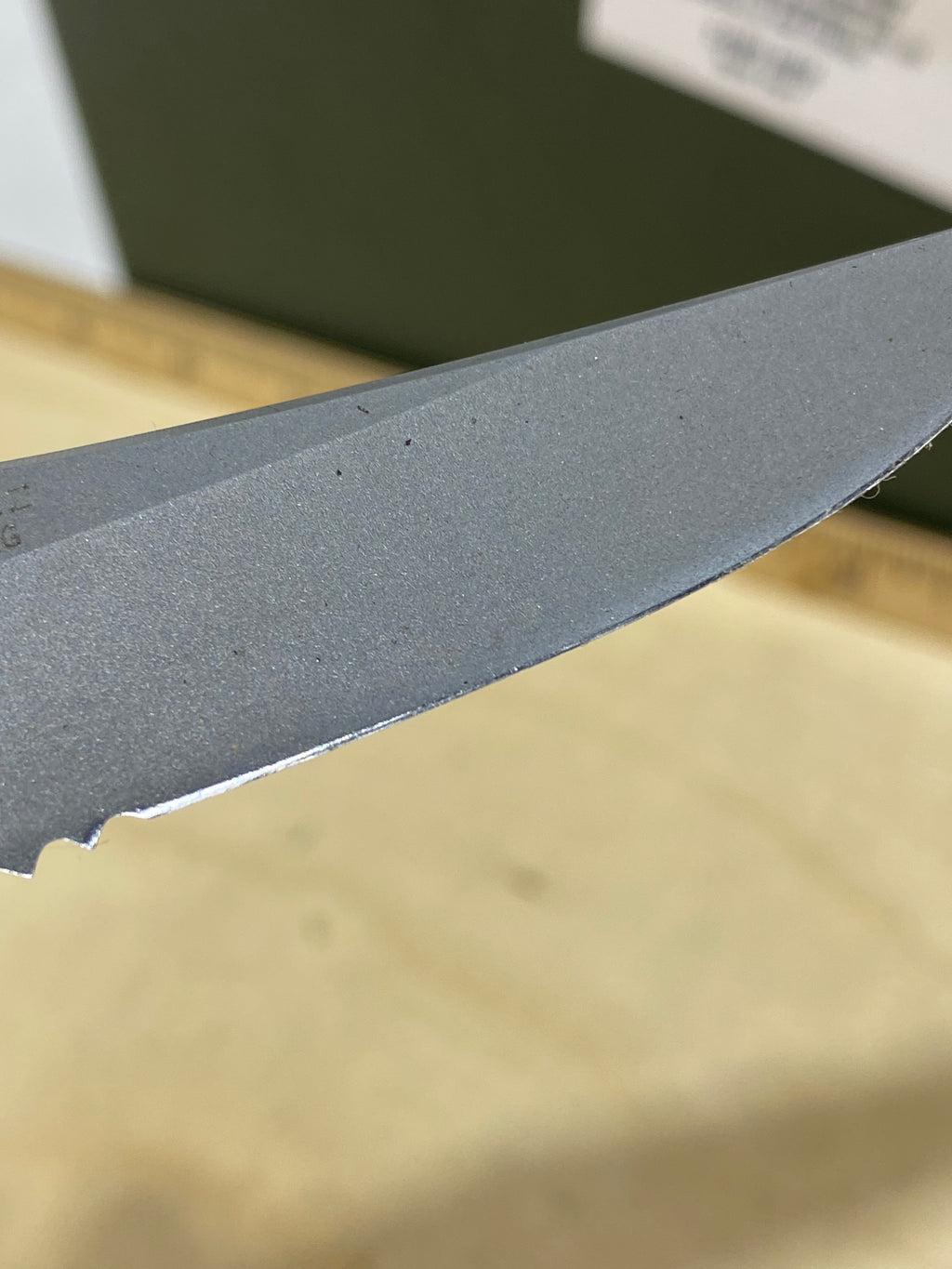 CRKT 7353 #-100. Light usage. Pocket clip bent out.