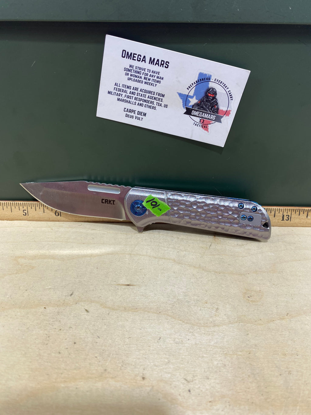 CRKT 6525 Lanny #-101. Light usage. Discontinued.