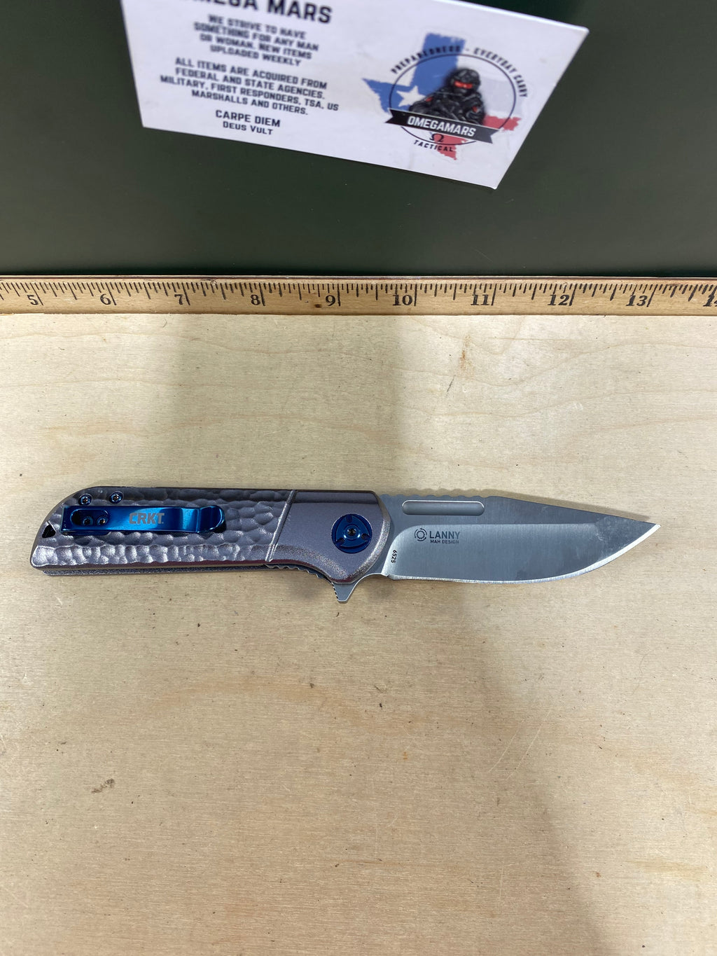 CRKT 6525 Lanny #-101. Light usage. Discontinued.