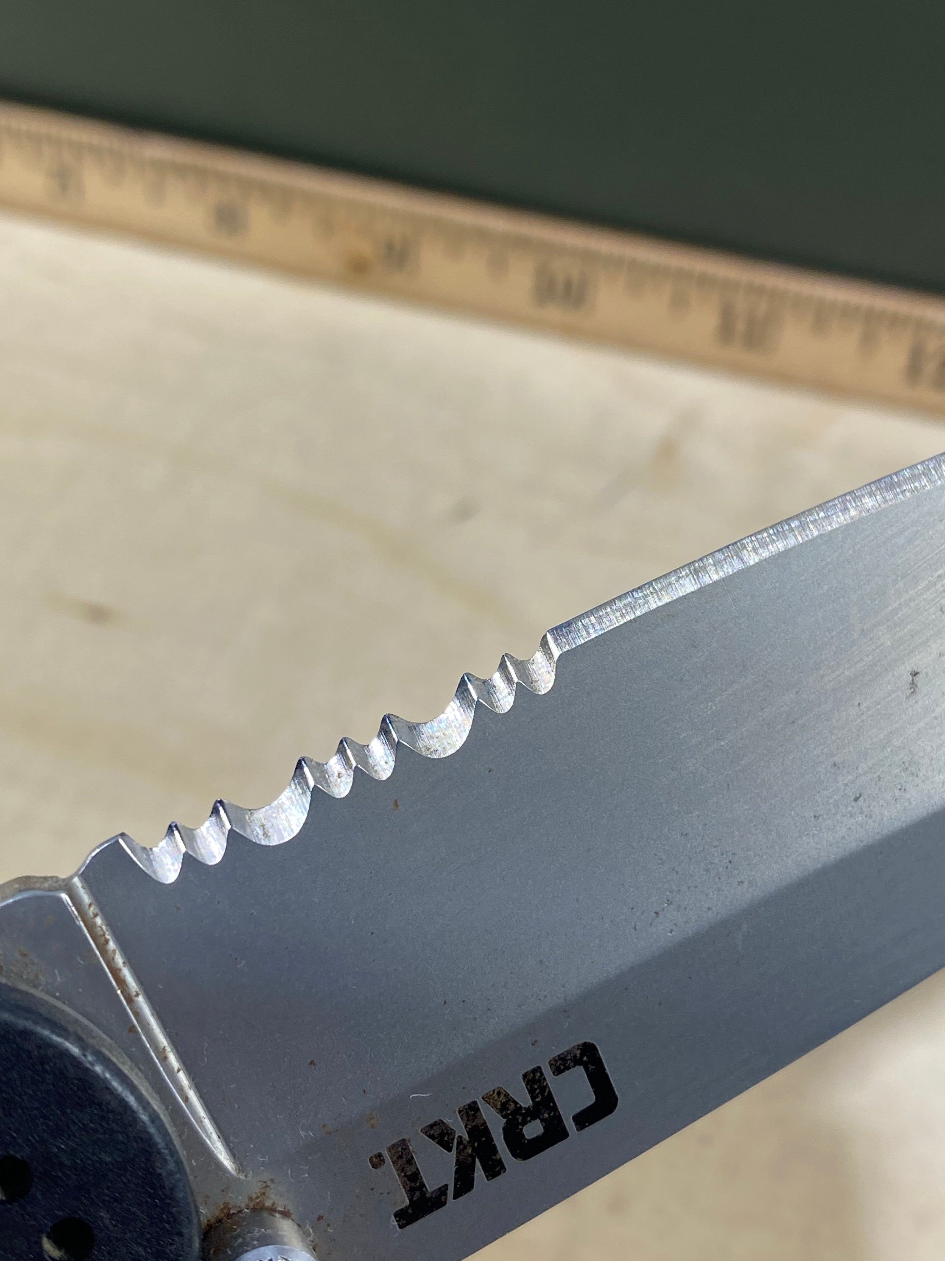 CRKT M16-14Z #-105. Light usage. Dirty. Possible rust.
