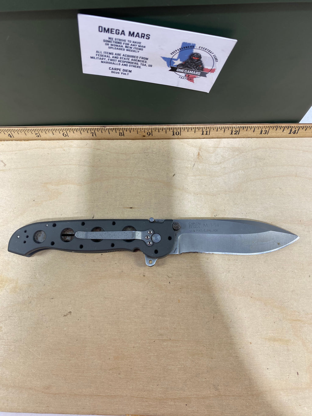 CRKT M21-14 #-106. Light usage. Dirty.