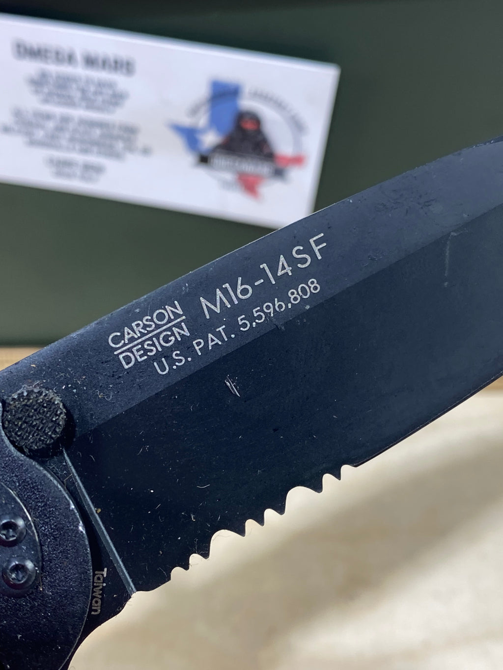 CRKT M16-14SF #-107. Light usage.