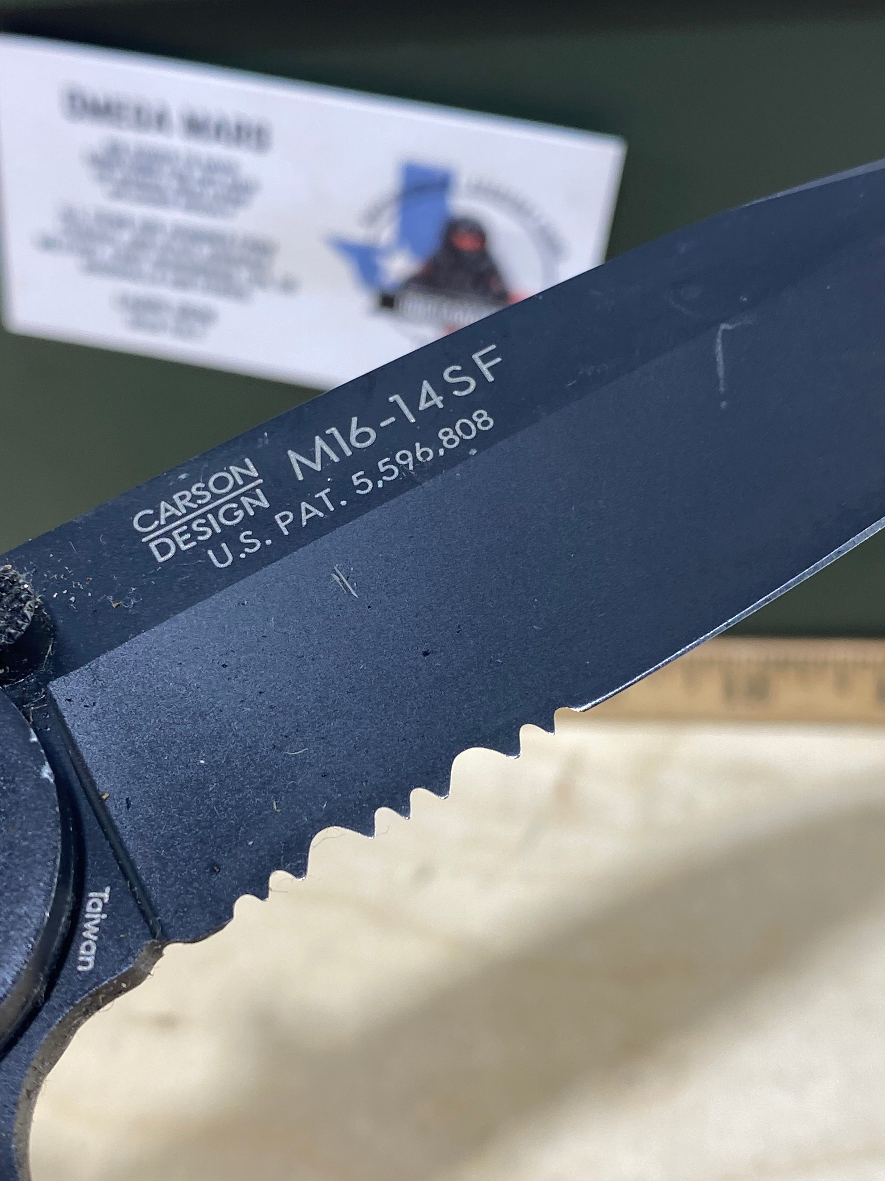 CRKT M16-14SF #-107. Light usage.
