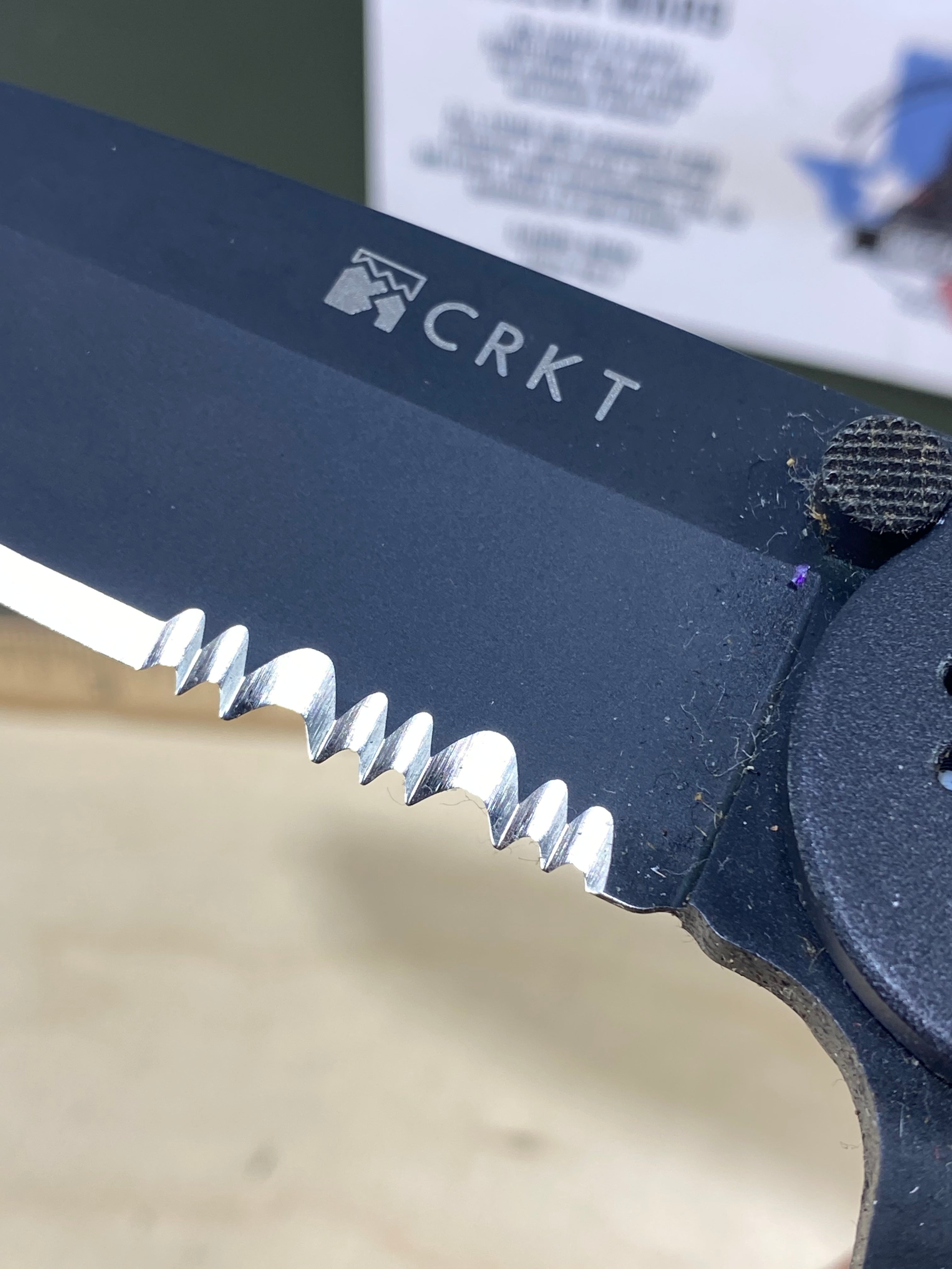 CRKT M16-14SF #-107. Light usage.