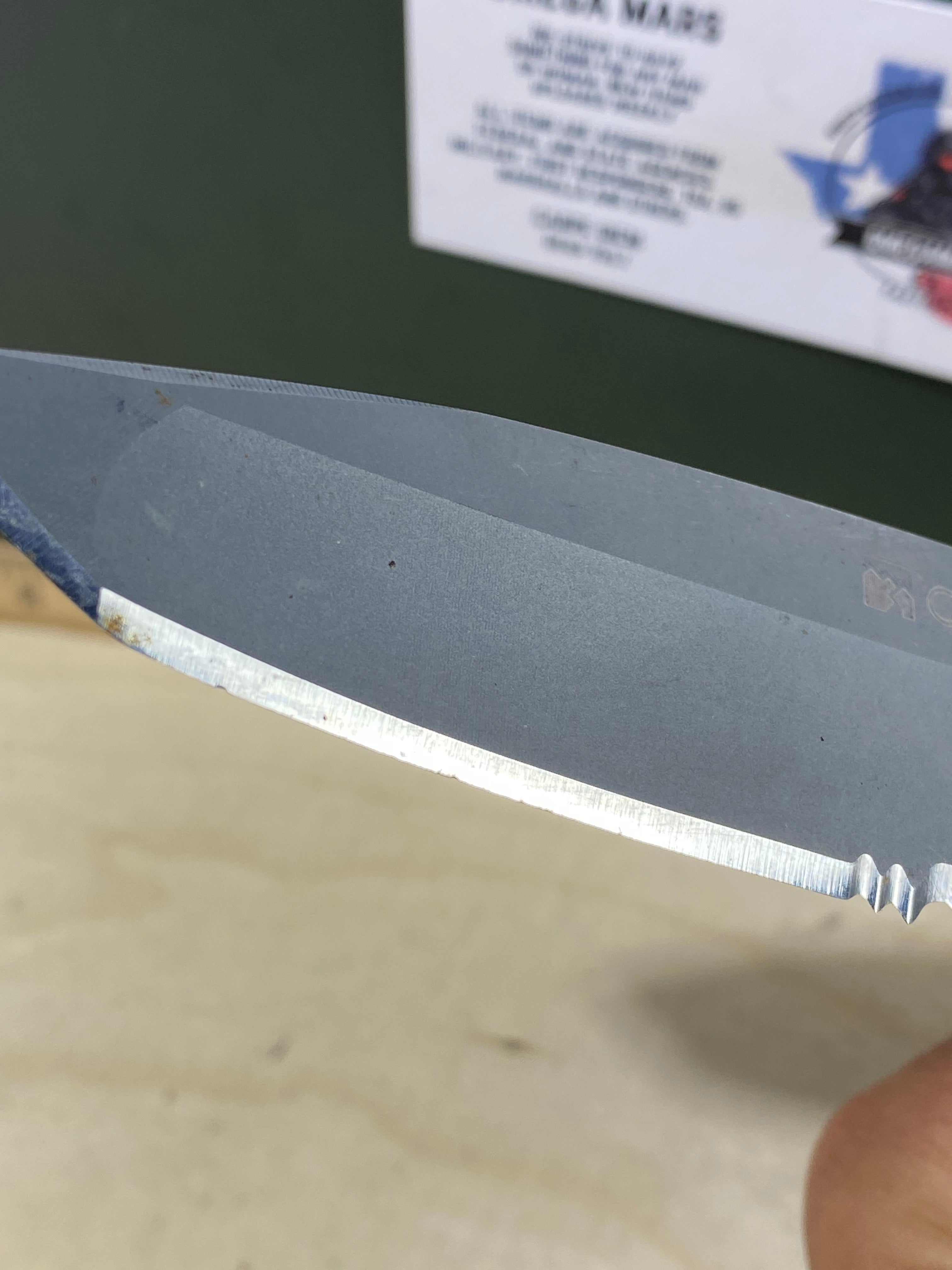 CRKT M16-14T #-109. Light usage. Possible Rust. Chip on blade. Discontinued