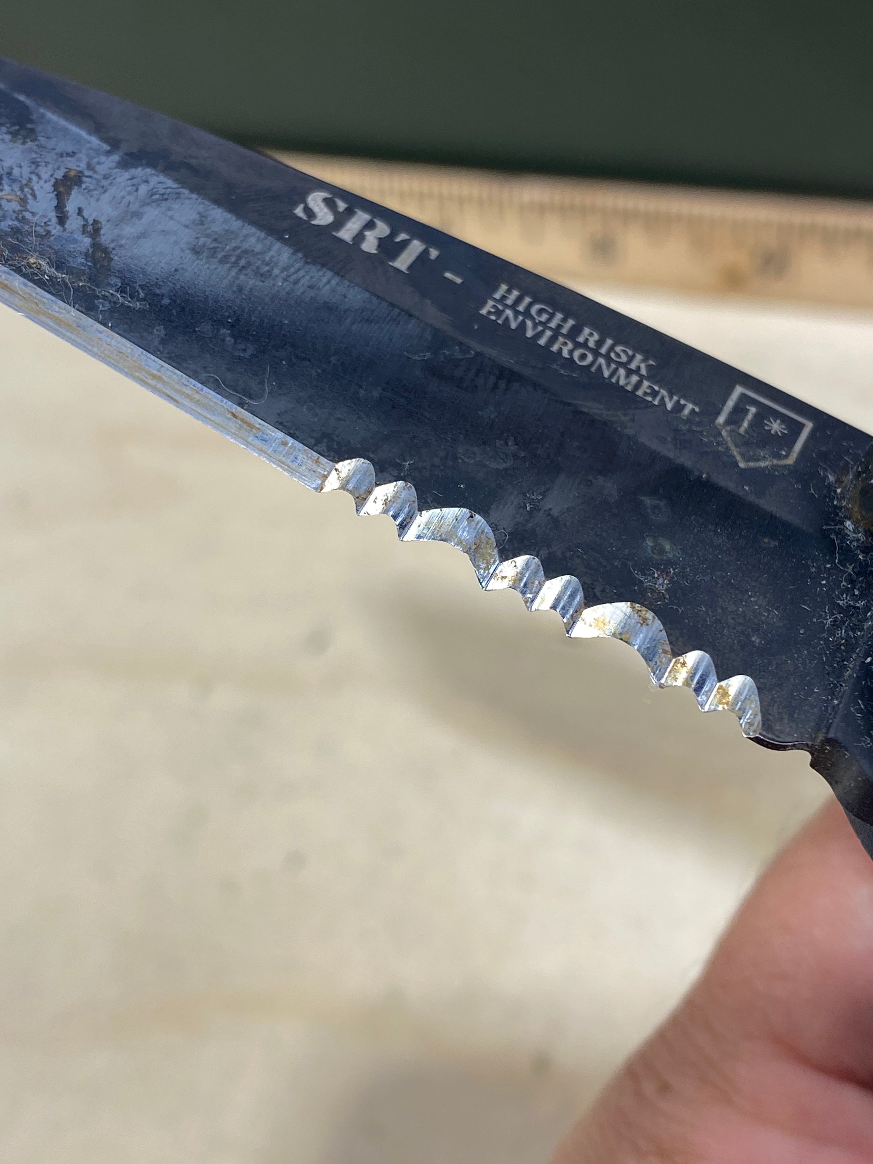 CRKT M16-12LE #-111. Light usage. Dirty.