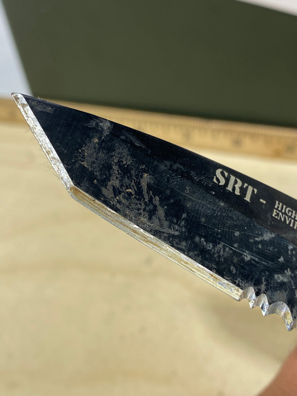 CRKT M16-12LE #-111. Light usage. Dirty.
