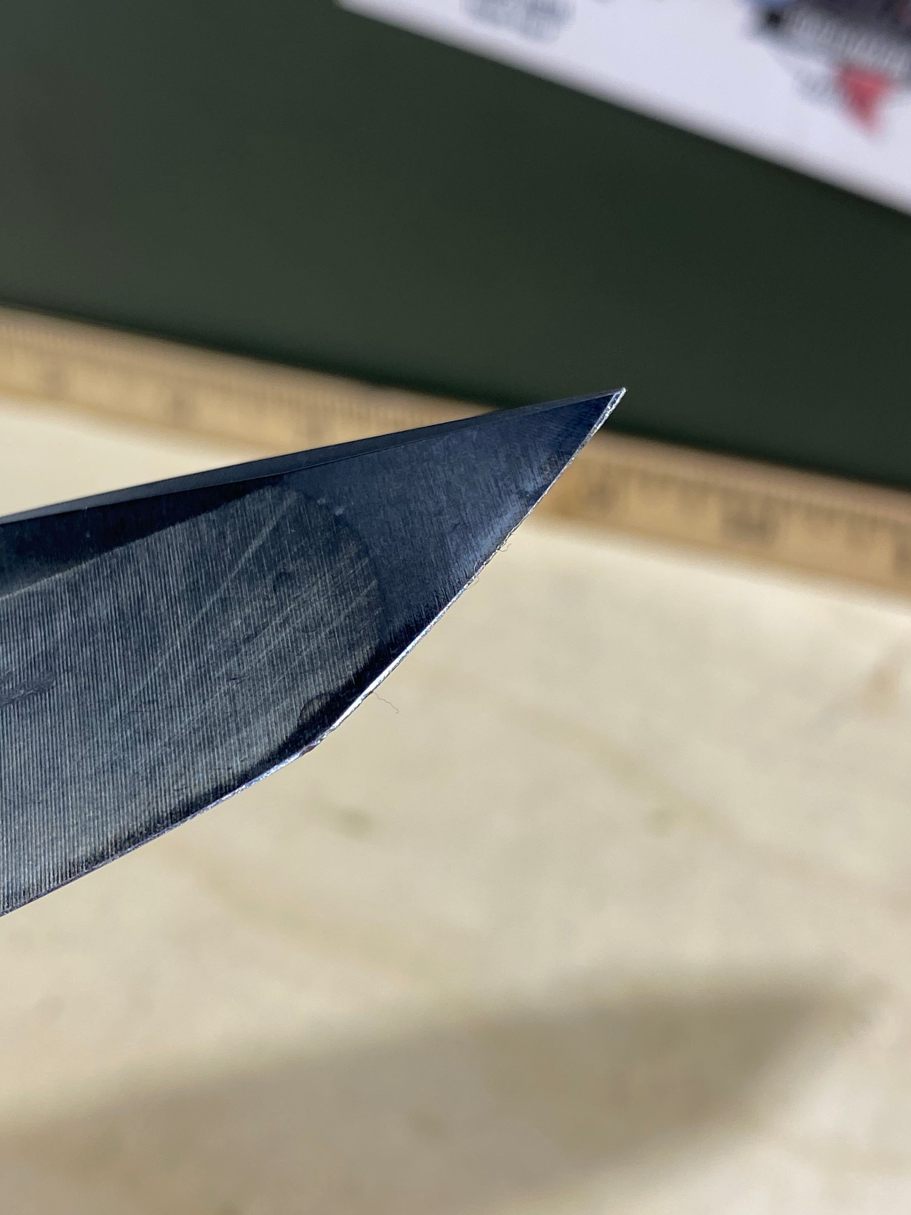 CRKT M16-14LE #-112. Light usage. Chip on blade.
