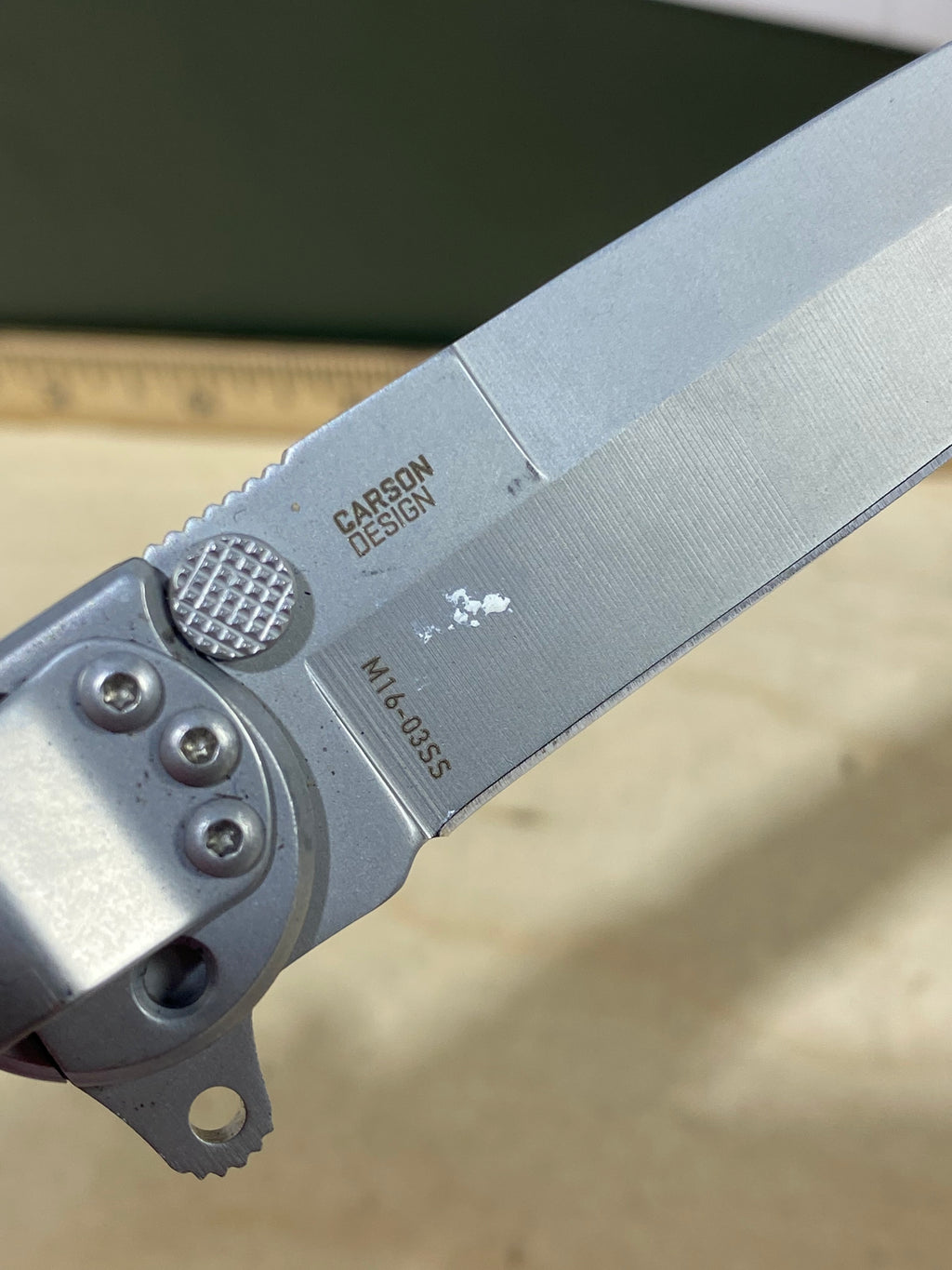 CRKT M16-03SS #-115. Light usage. Discontinued.