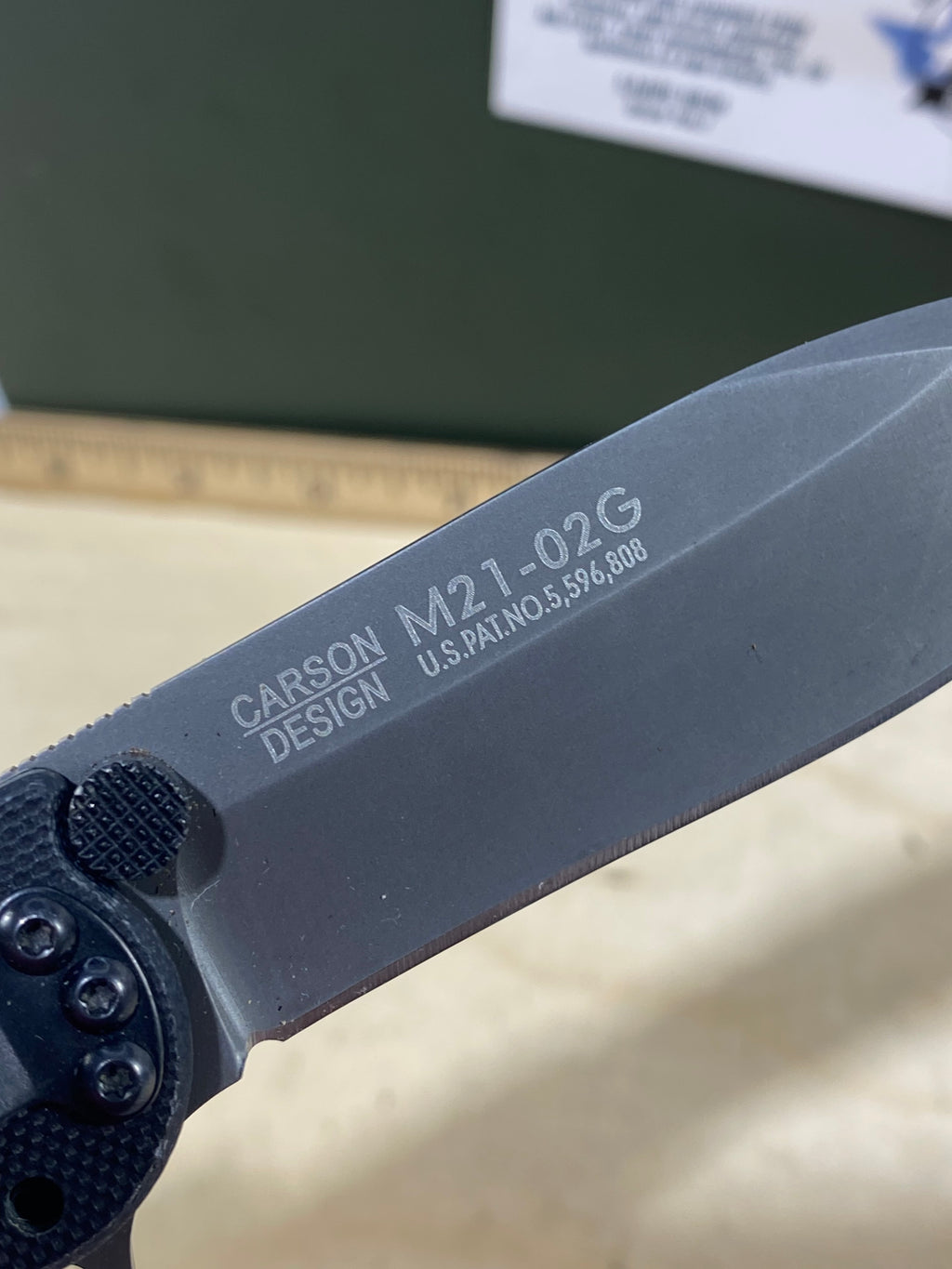 CRKT M21-02G #-116. Light usage. Discontinued.