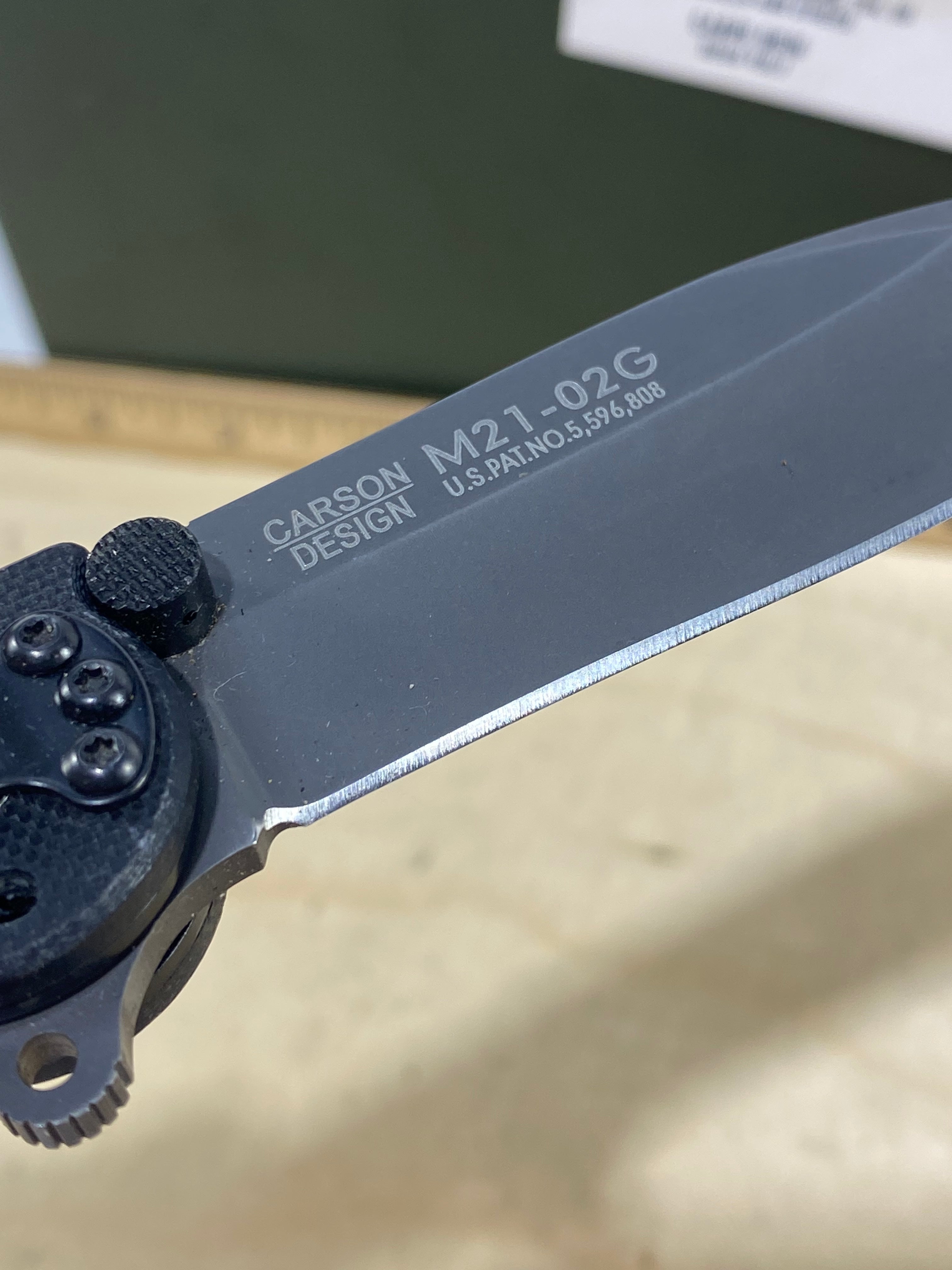 CRKT M21-02G #-116. Light usage. Discontinued.