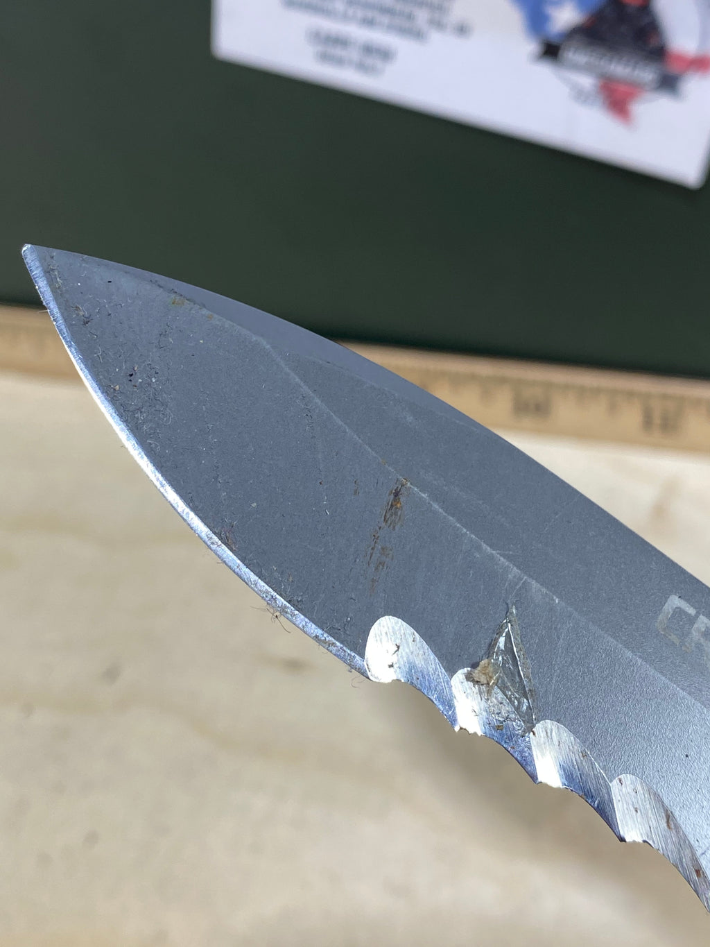 CRKT M21-12G #-117. Light usage. Dirty.