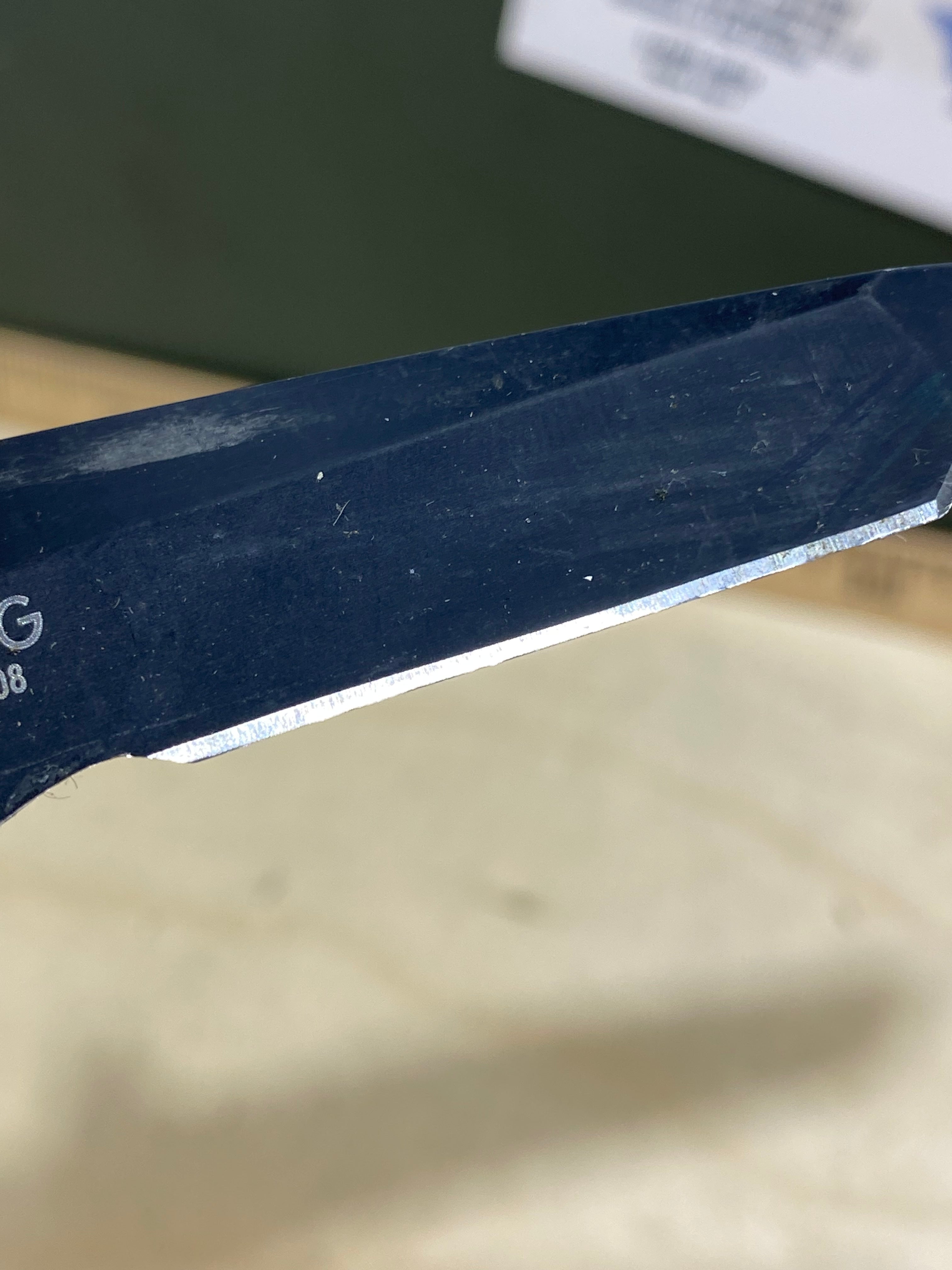 CRKT M16-13SFG #-119. Light usage. Dirty. Chip on blade.