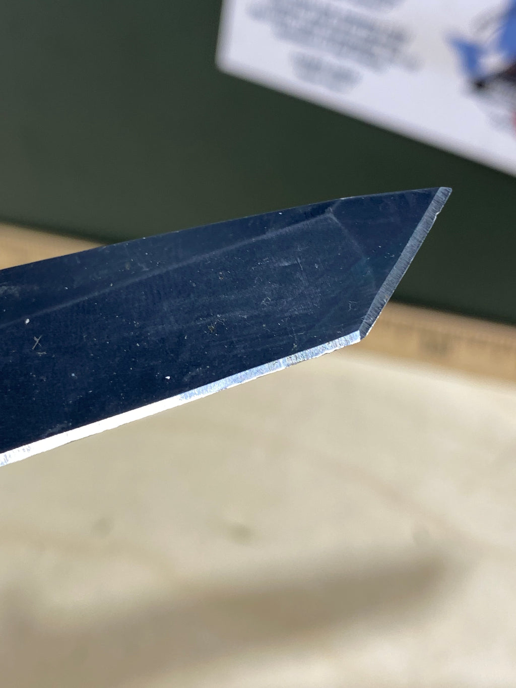 CRKT M16-13SFG #-119. Light usage. Dirty. Chip on blade.