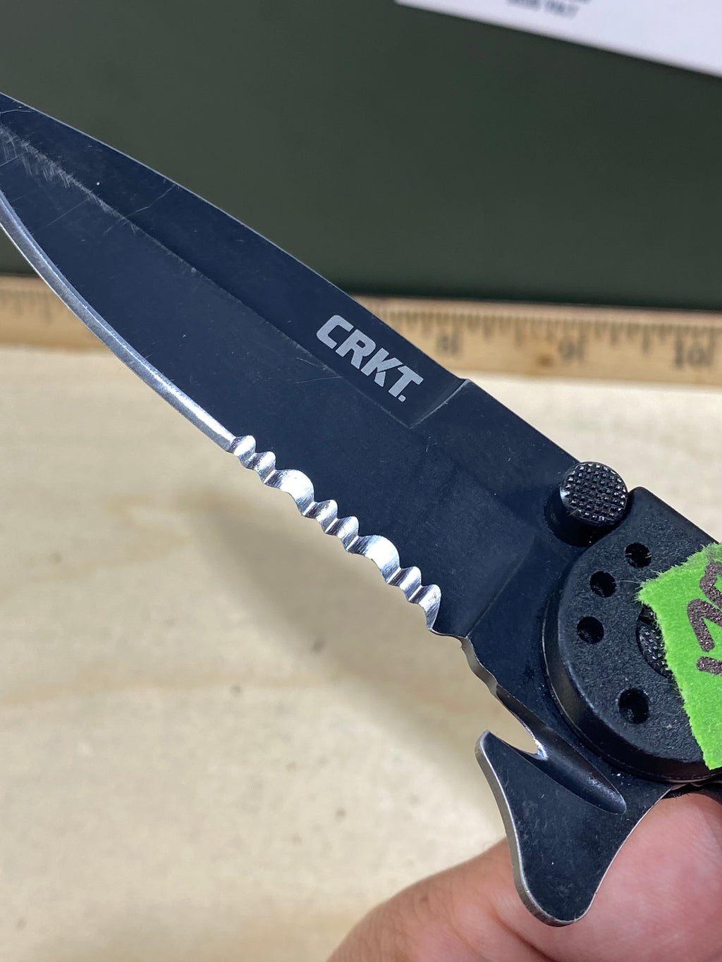 CRKT M16-13ZLEK #-120. Light usage. Resharpened.