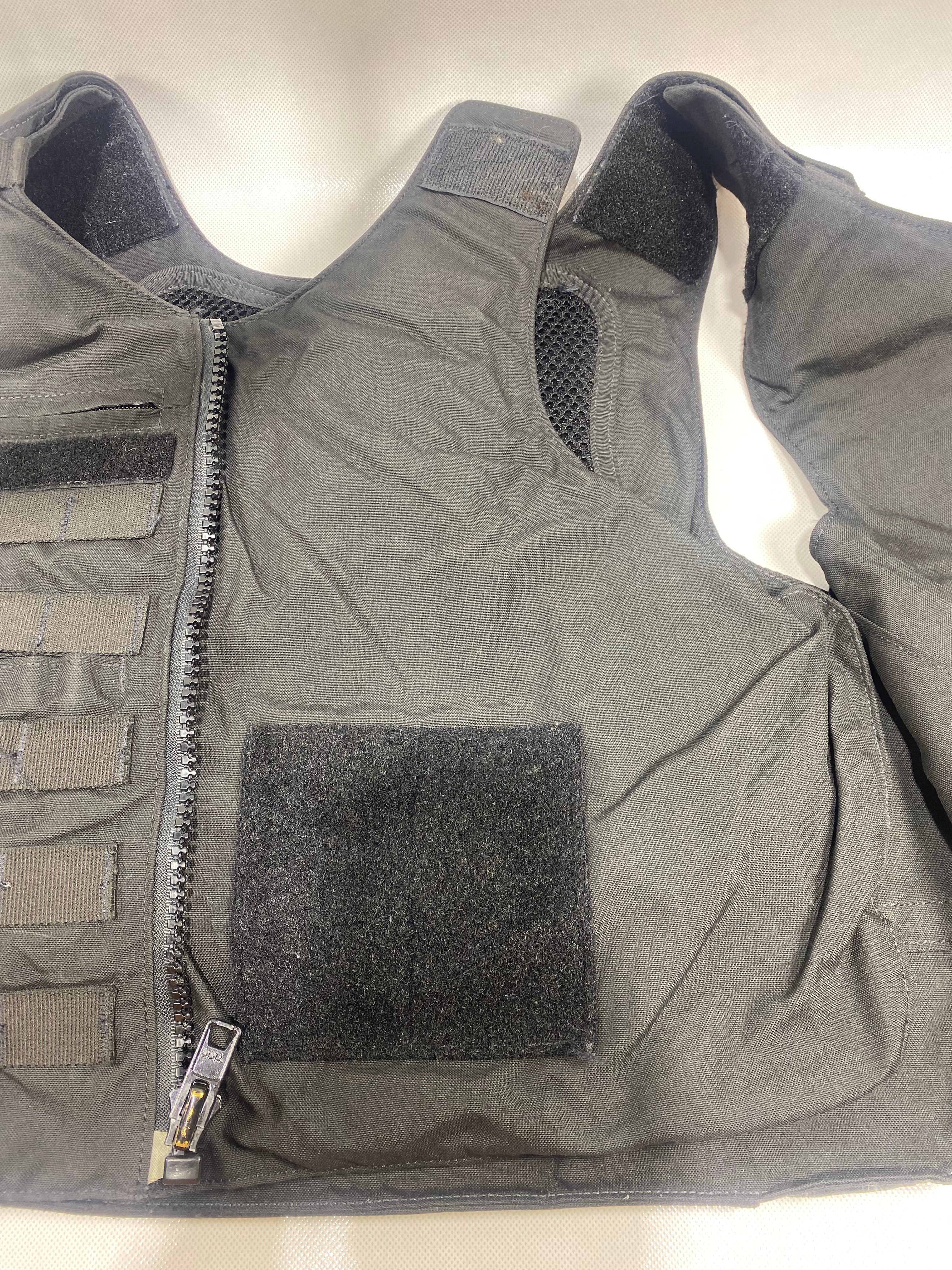 Pre-Owned Point-Blank Guardian MOLLE Vest Carriers in Black. Light usage.