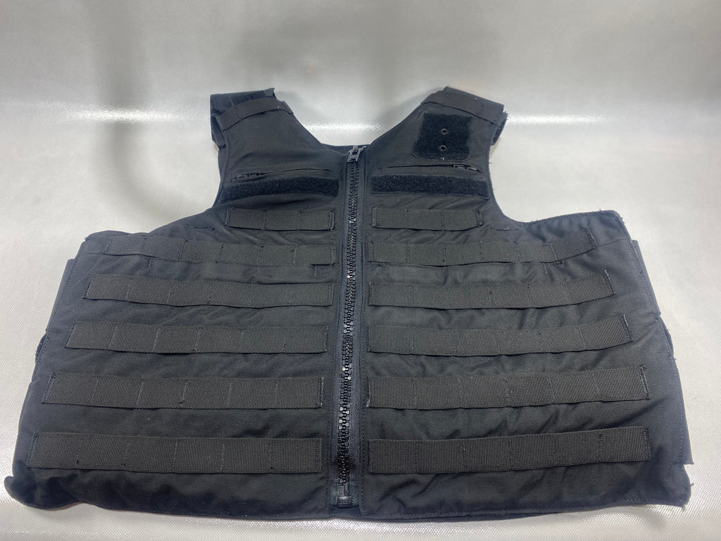 Pre-Owned Point-Blank Guardian MOLLE Vest Carriers in Black. Light usage.