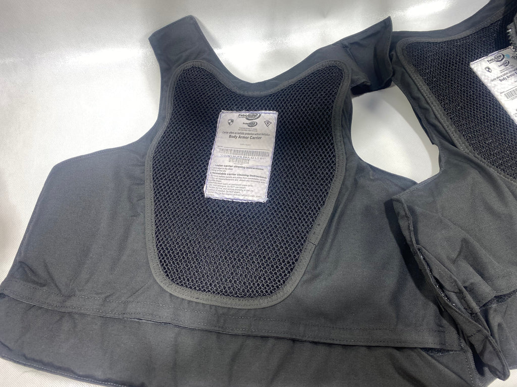 Pre-Owned Point-Blank Guardian MOLLE Vest Carriers in Black. Light usage.