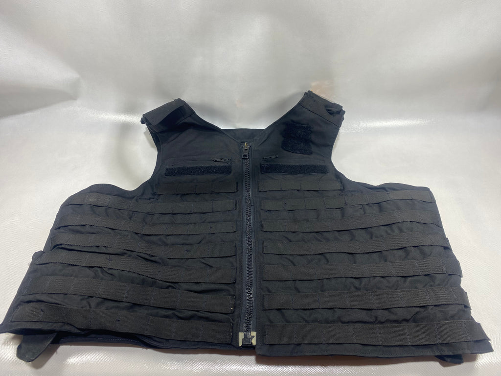 Pre-Owned Point-Blank Guardian MOLLE Vest Carriers in Black. Light usage.