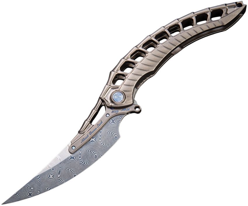 Alien 4 Framelock WITH PEN Brand New - Rike Knife