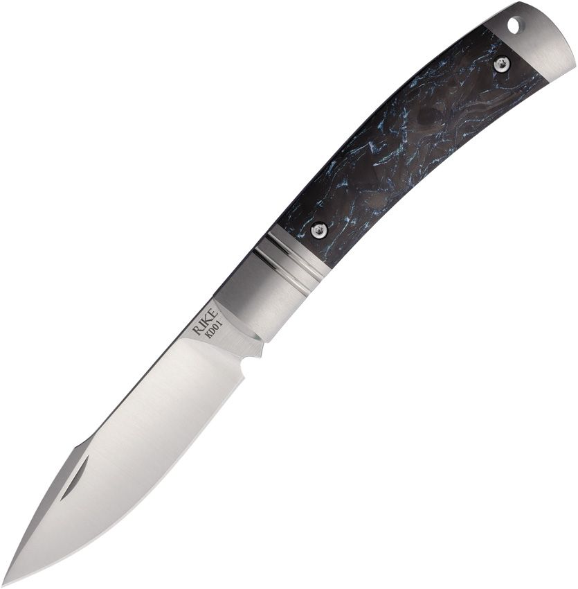 RIKE KNIFE Slip Joint Carbon Fiber - BNIB