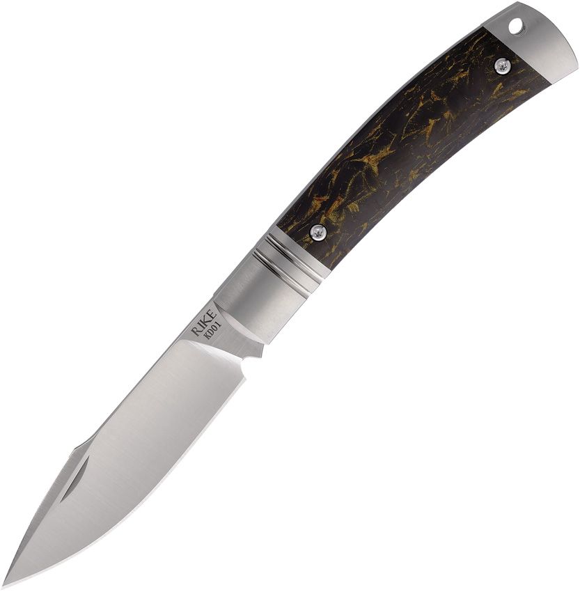 RIKE KNIFE Slip Joint Carbon Fiber - BNIB
