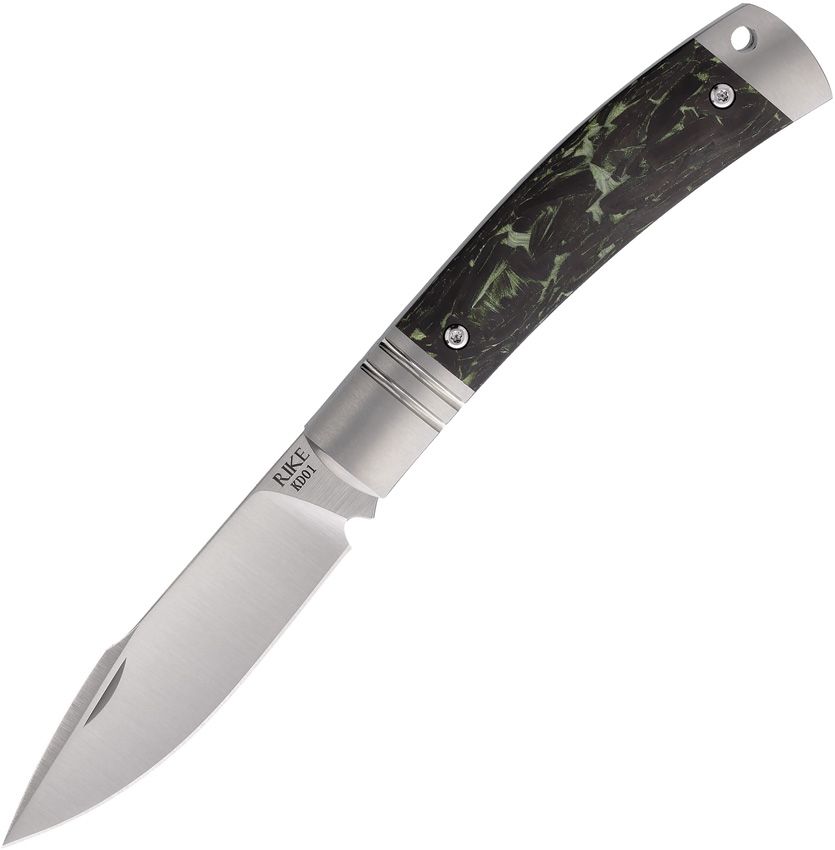 RIKE KNIFE Slip Joint Carbon Fiber - BNIB