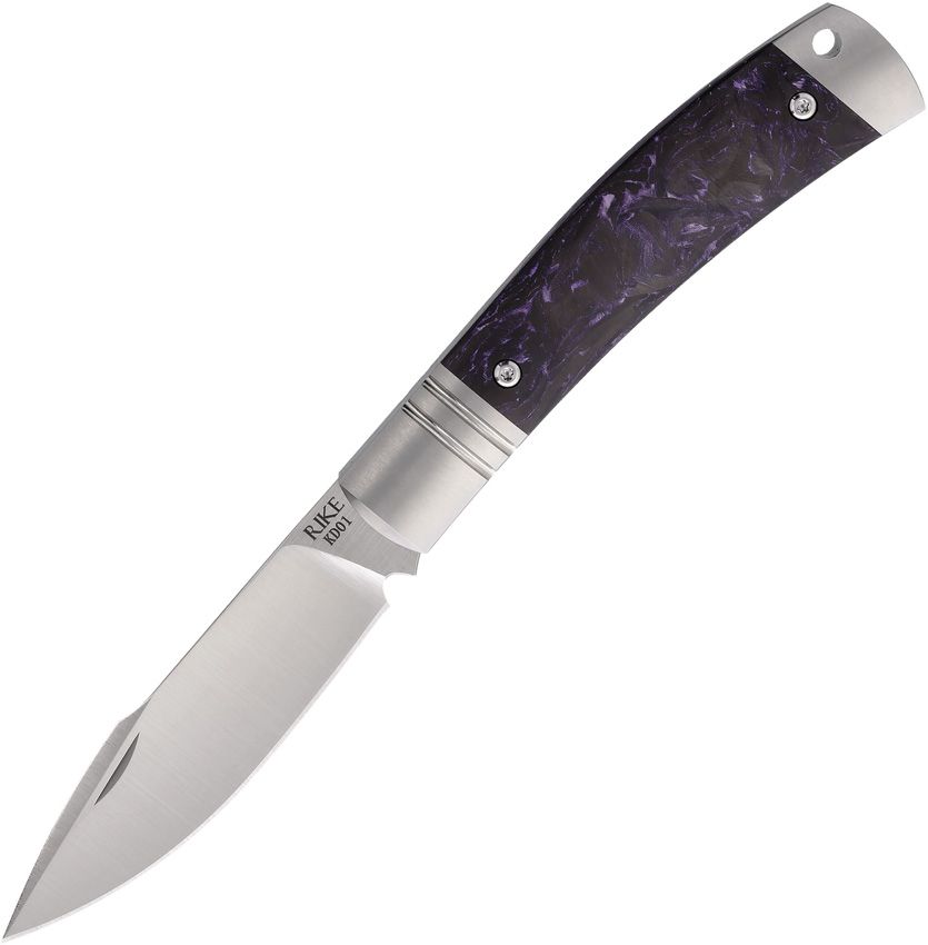 RIKE KNIFE Slip Joint Carbon Fiber - BNIB