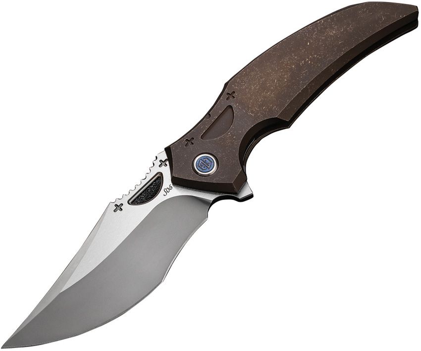 RIKE KNIFE S05 Framelock Gray Ti - BNIB