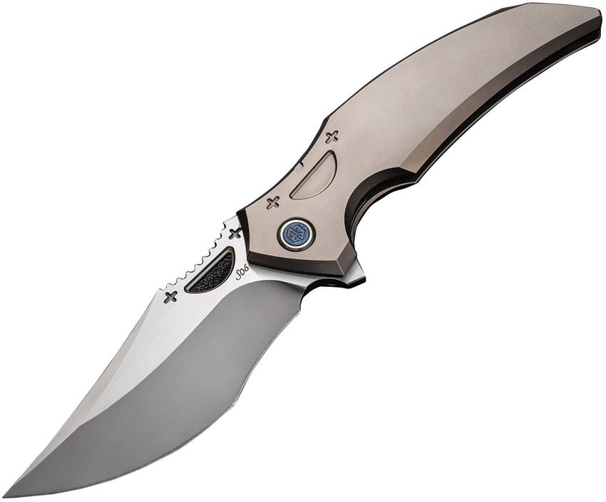 RIKE KNIFE S05 Framelock Gray Ti - BNIB