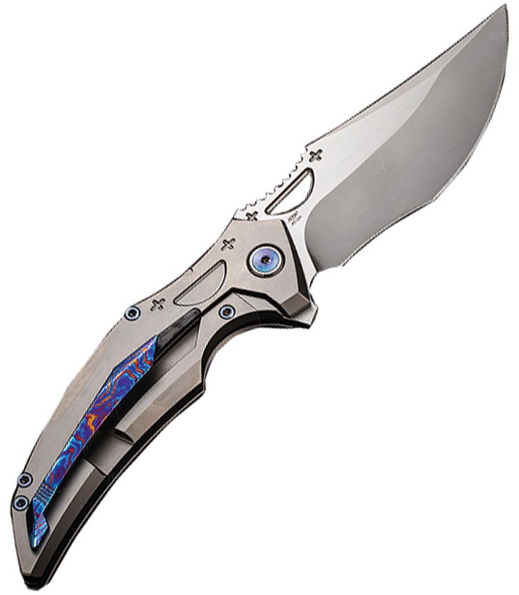 RIKE KNIFE S05 Framelock Gray Ti - BNIB