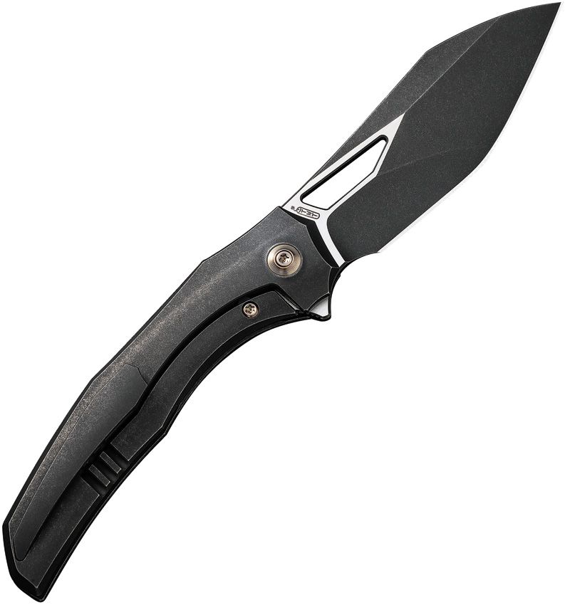 Ignio Framelock Blue - Bronze - Black - Damasteel - BRAND NEW