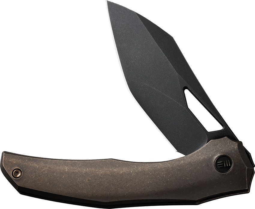 Ignio Framelock Blue - Bronze - Black - Damasteel - BRAND NEW
