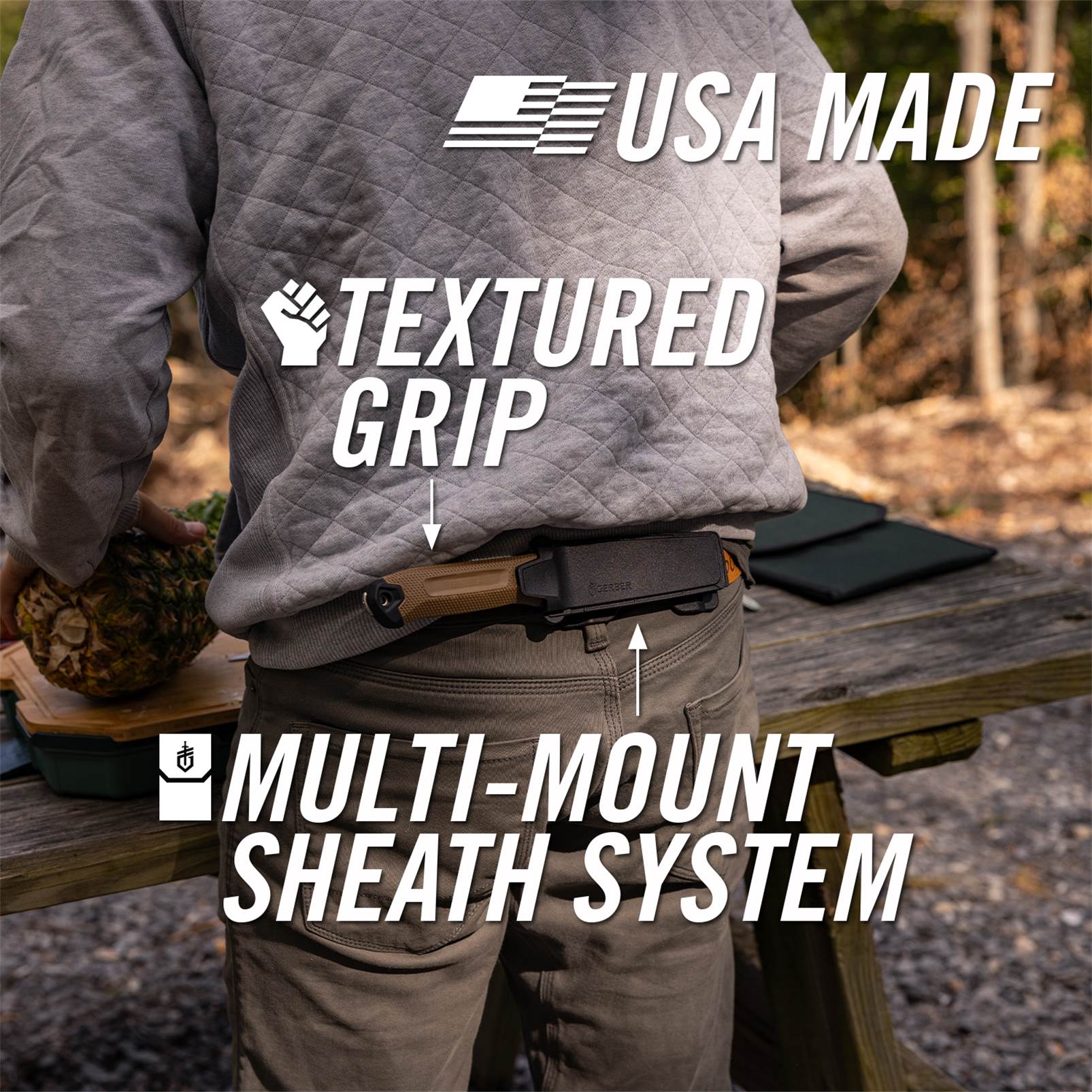 Gear Strongarm Camp Magnacut - Fixed Blade Survival, BNIB - READ