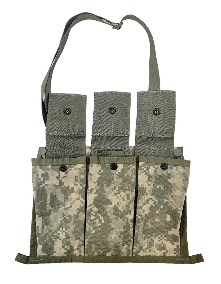 Surplus Bandoleer AR 5.56 .223 6 mag New US Army ACU UCP Molle x1(ONE) per order