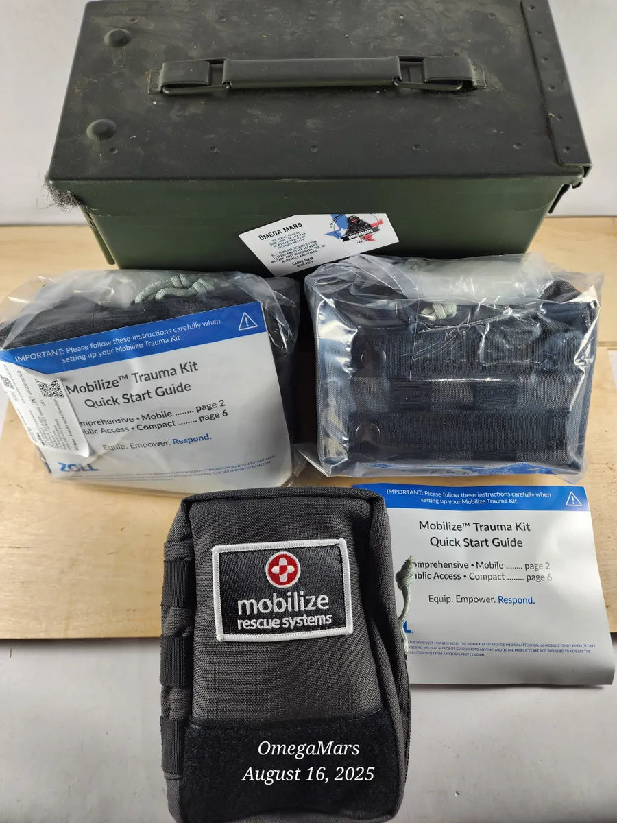 Zoll Mobilize® Compact trauma kit, Medical, BRAND NEW, Manu 2025 (MSRP $299)