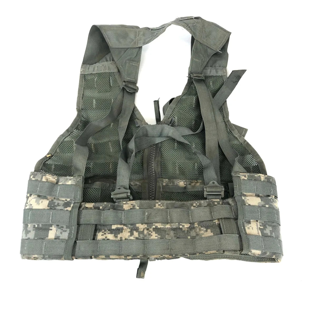 USGI MOLLE II ACU FLC Tactical Vest Harness–Military Issue Fighting Load Carrier